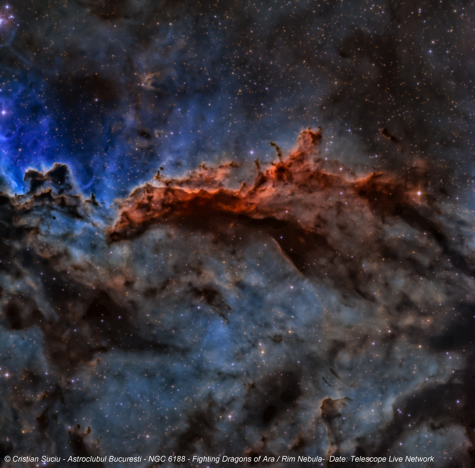 RIM NEBULA NGC 6188