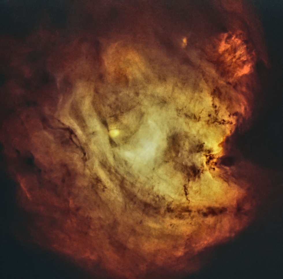 Monkey Head Nebula - Starless Image -