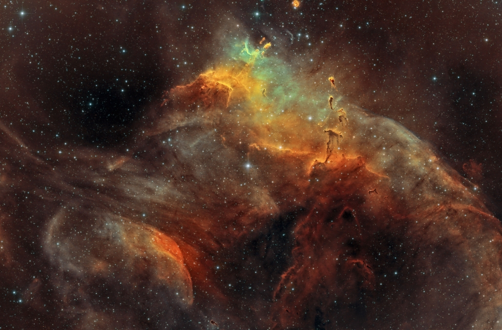 GUM37 - Southern Tadpole Nebula