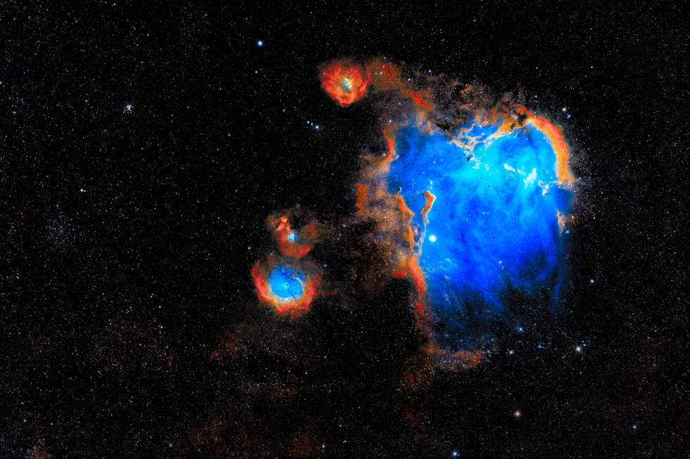 IC-2944 / RCW-62 Running Chicken Nebula