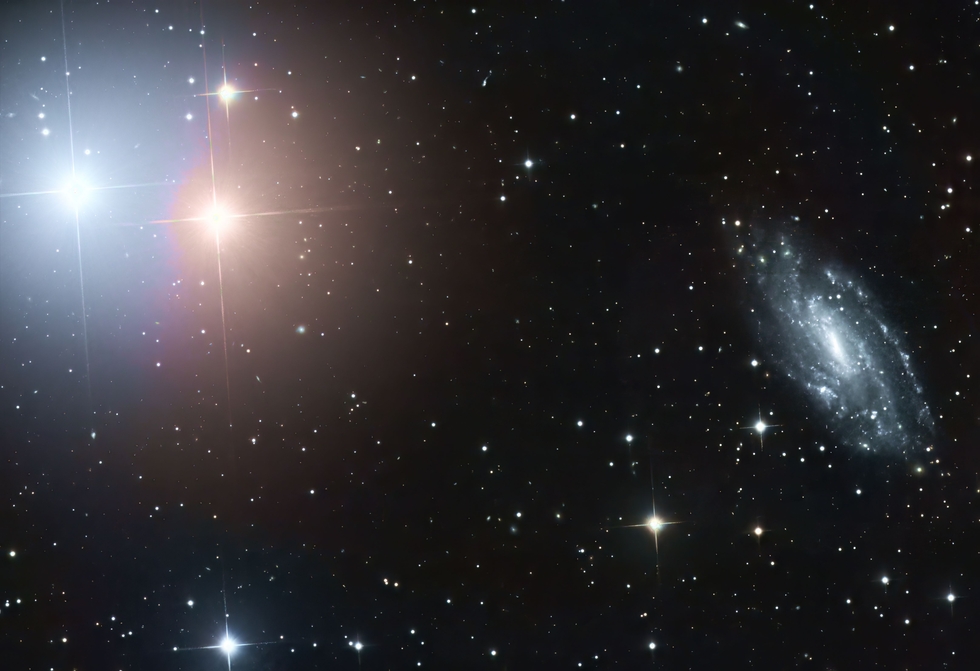 IC5201 and pi1, pi2 Gruis