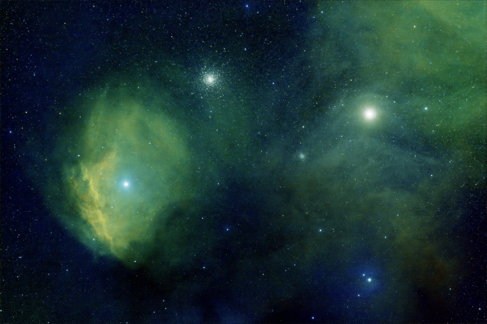 THE SQUARE: 'ANTARES - M4 - ALNIYAT - IC 4605