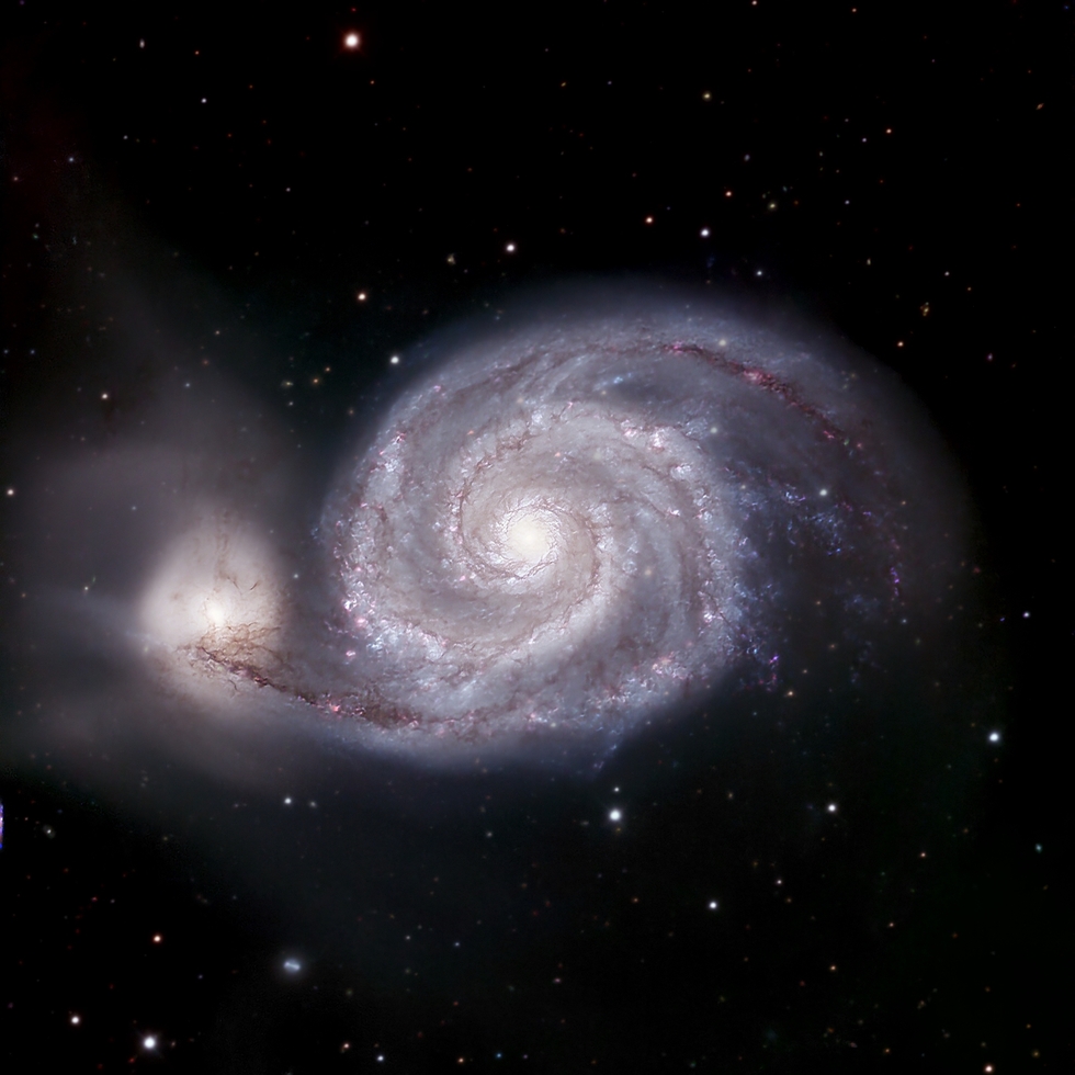 Messier 51: The Whirlpool Galaxy