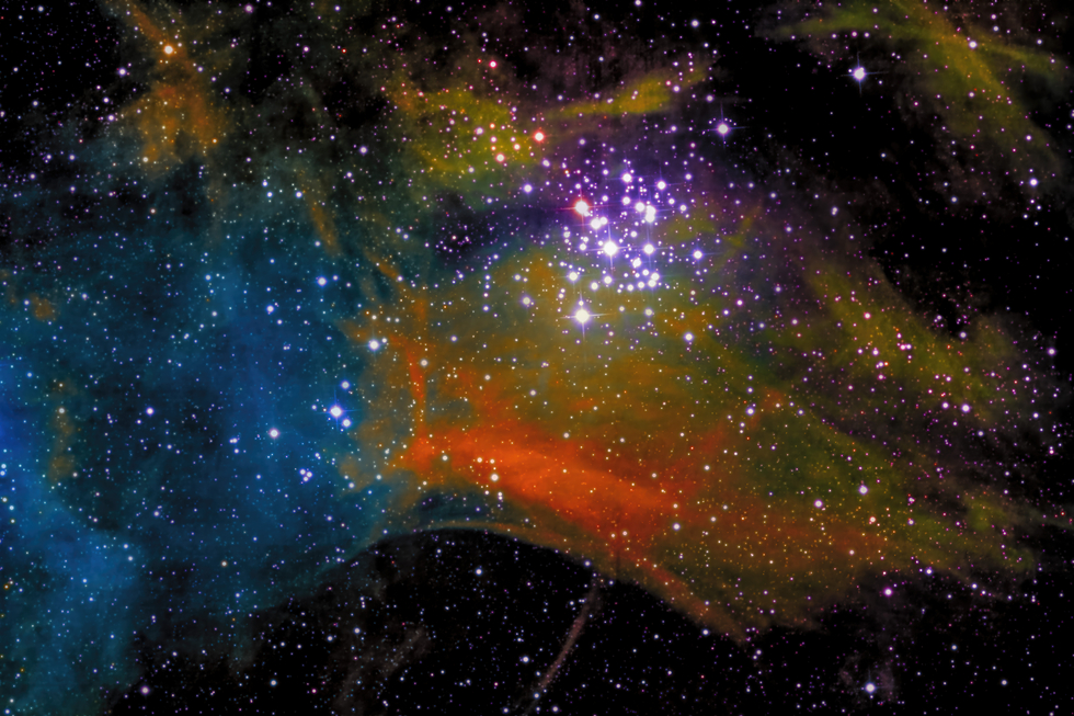 NGC 3293 [7h 45min exposure]