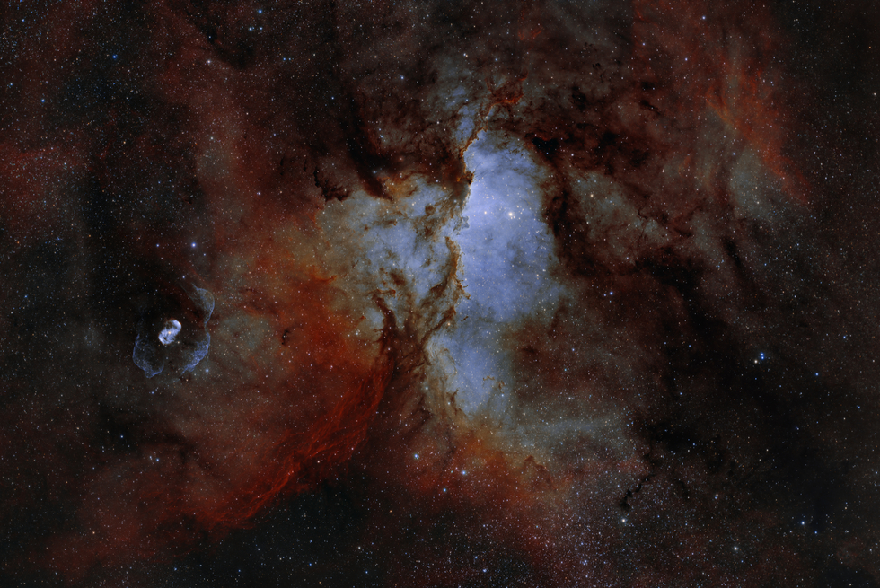 Fighting Dragons of Ara - NGC 6188 
