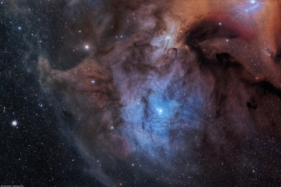 Rho Ophiuchi Nebula | Telescope Live