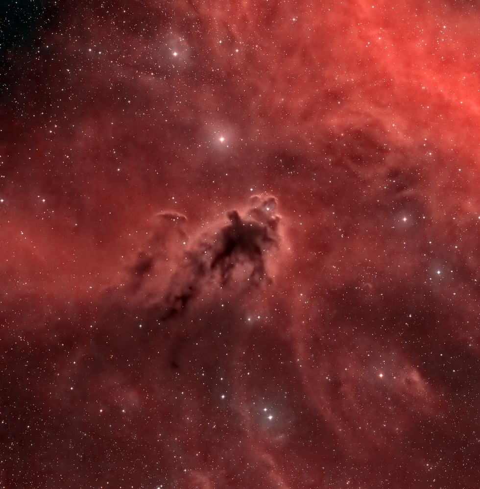LDN1622; aka Boogeyman nebula (Custom HOO Tricolor blend)