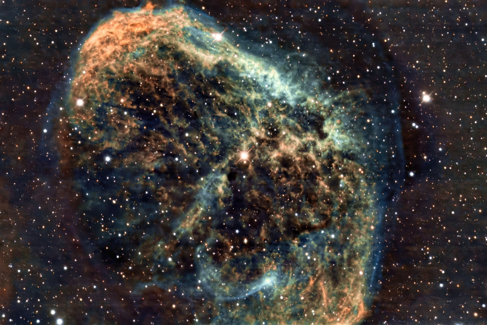 The Crescent Nebula C27