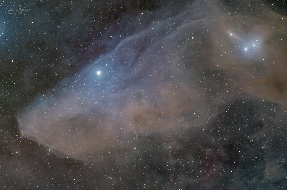 IC4592 Blue Horsehead Nebula