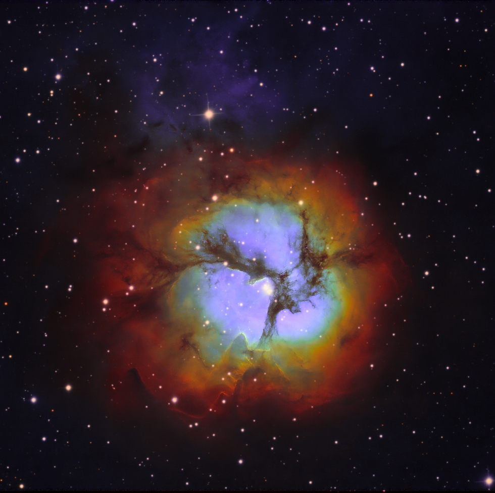 Messier 20: The Triffid Nebula