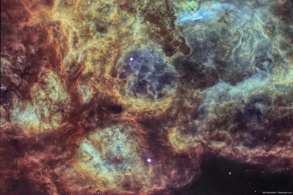 NGC 6357 (RCW-131) narrowband.