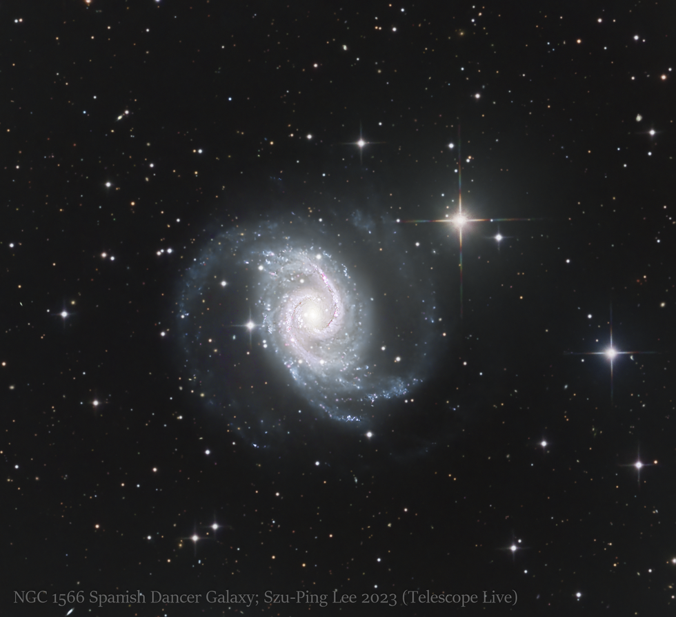 NGC 1566 Spanish Dancer Galaxy