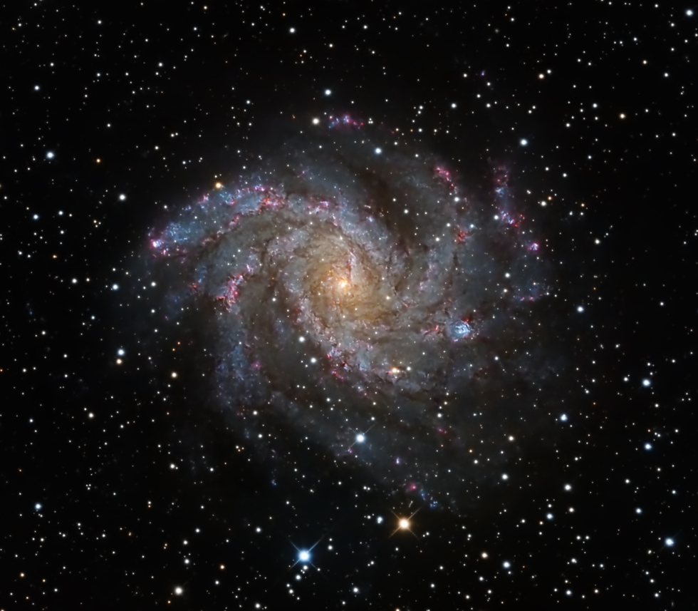 NGC 6946 Fireworks Galaxy (1-Click)