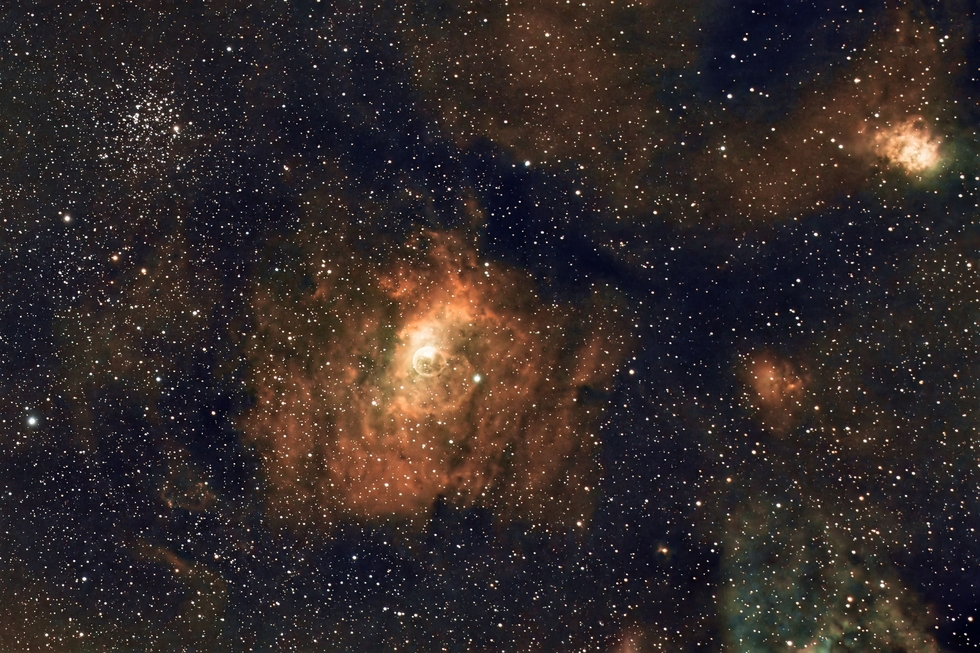 The Bubble Nebula NGC7635