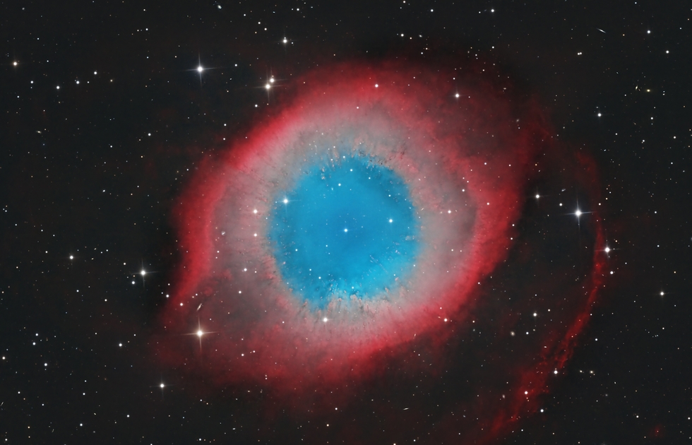 Helix Nebula LRGB