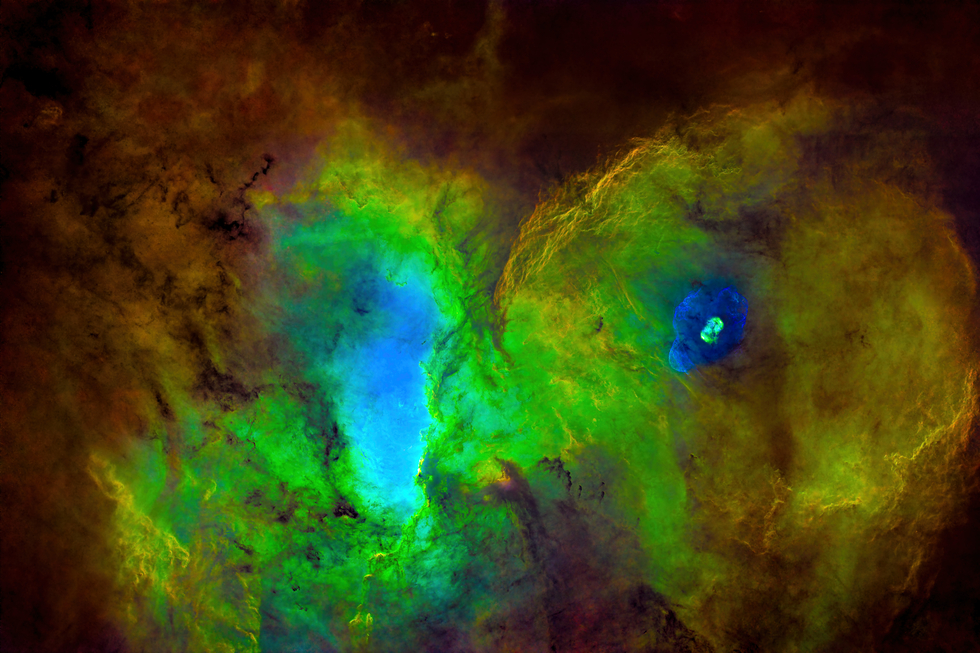 Rim Nebula / RCW 108, starless