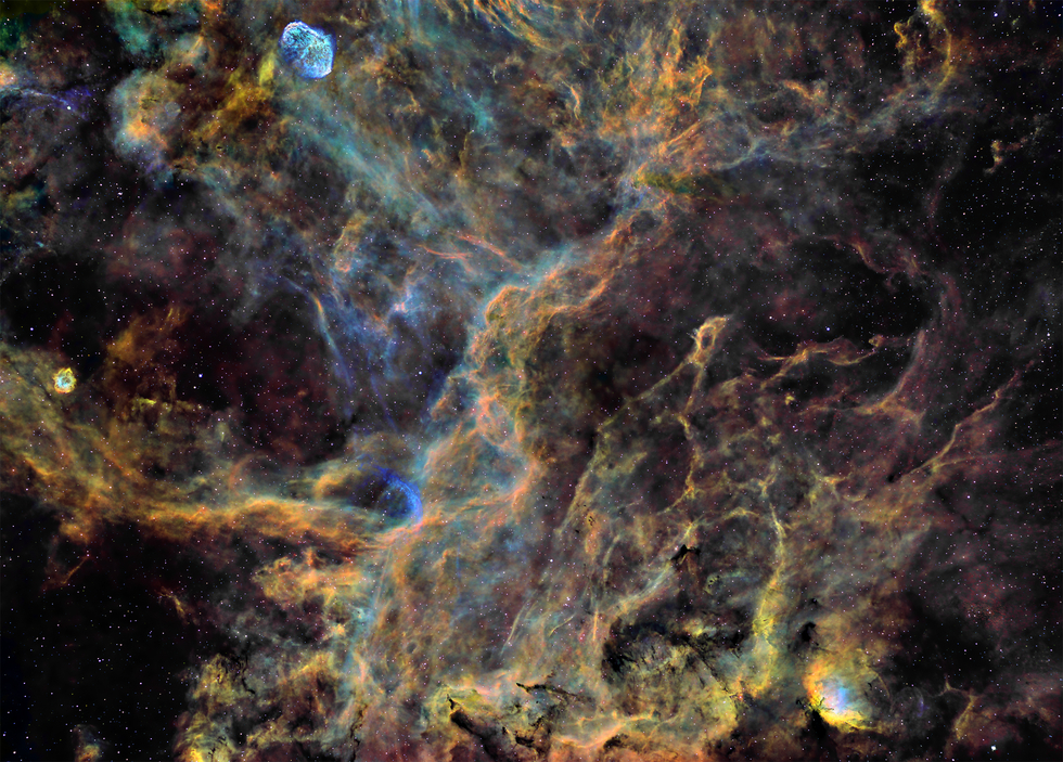 Tulip to Crescent Nebulae