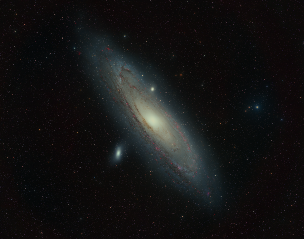 The Andromeda Galaxy - With Ha