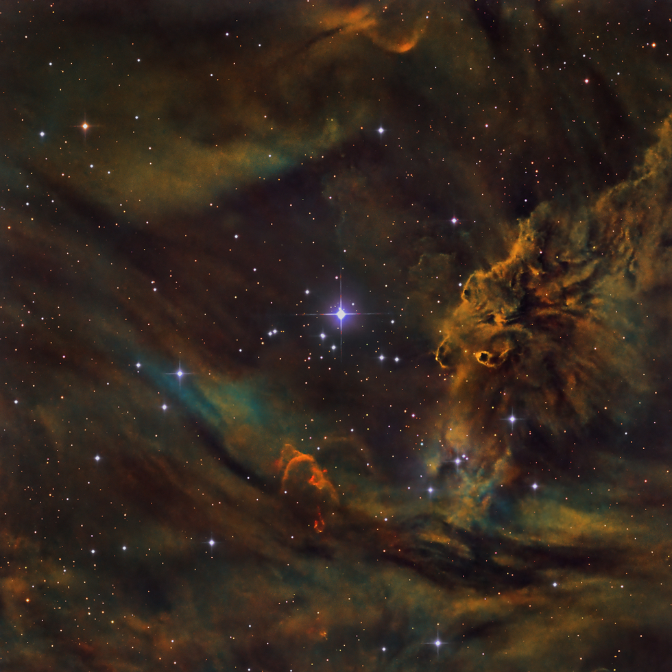 Cone Nebula Detail