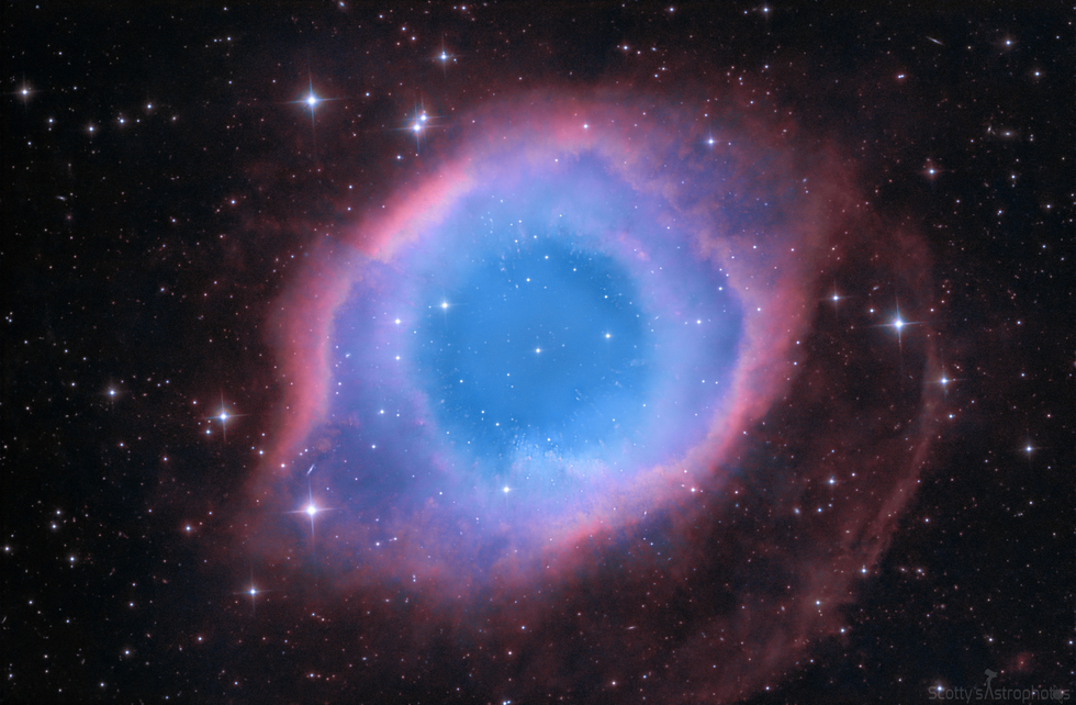 Helix Nebula LRGBHOOS