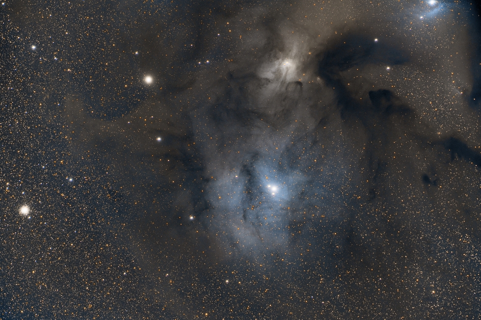 IC4604 Wispy Dust and Gas Clouds Galore