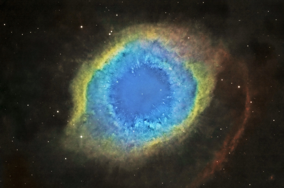 NGC 7293 - THE HELIX NEBULA - PLANETARY NEBULA