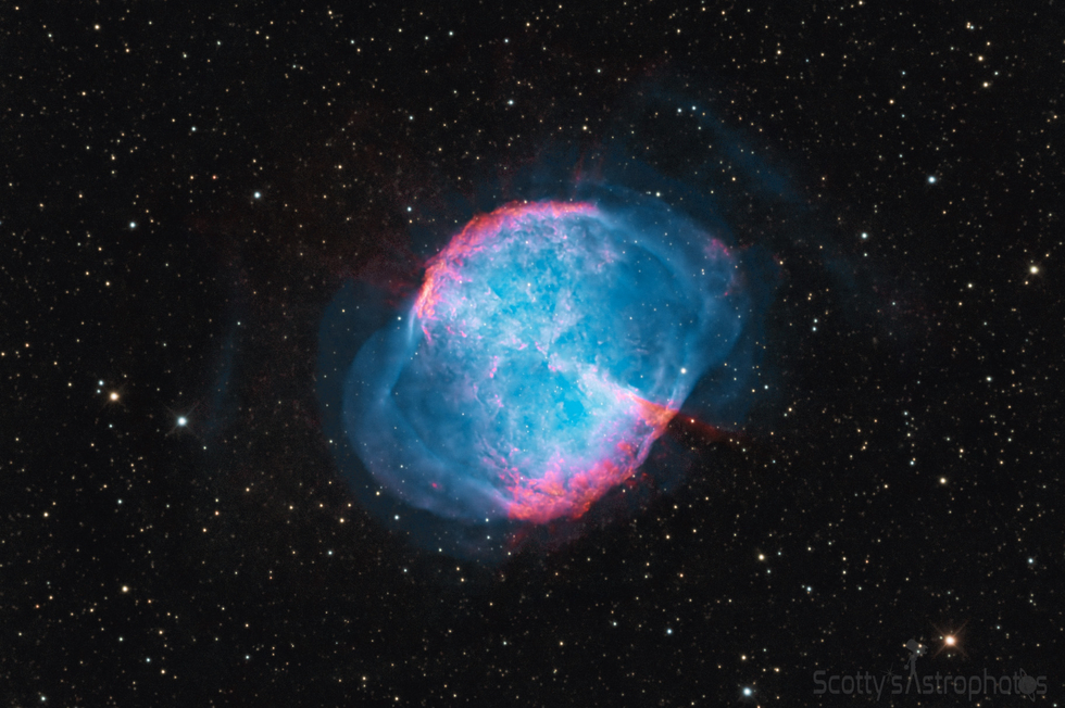 Messier 27, the Dumbell Nebula