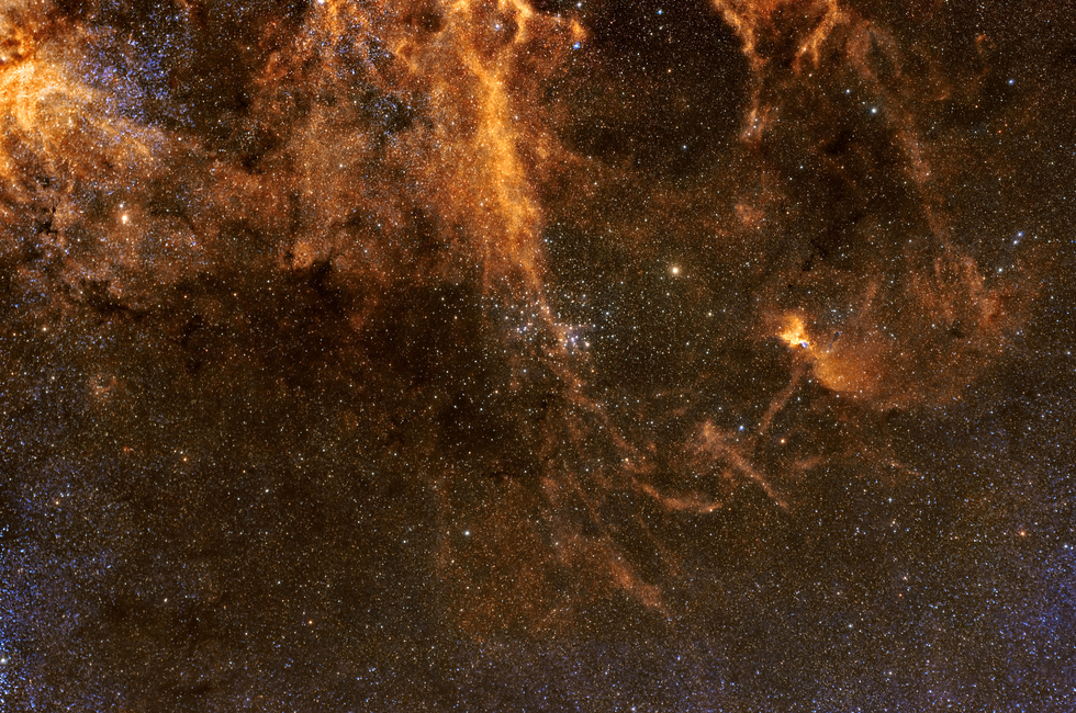  NGC3532 (Ha+LRGB) (Custom HOO)
