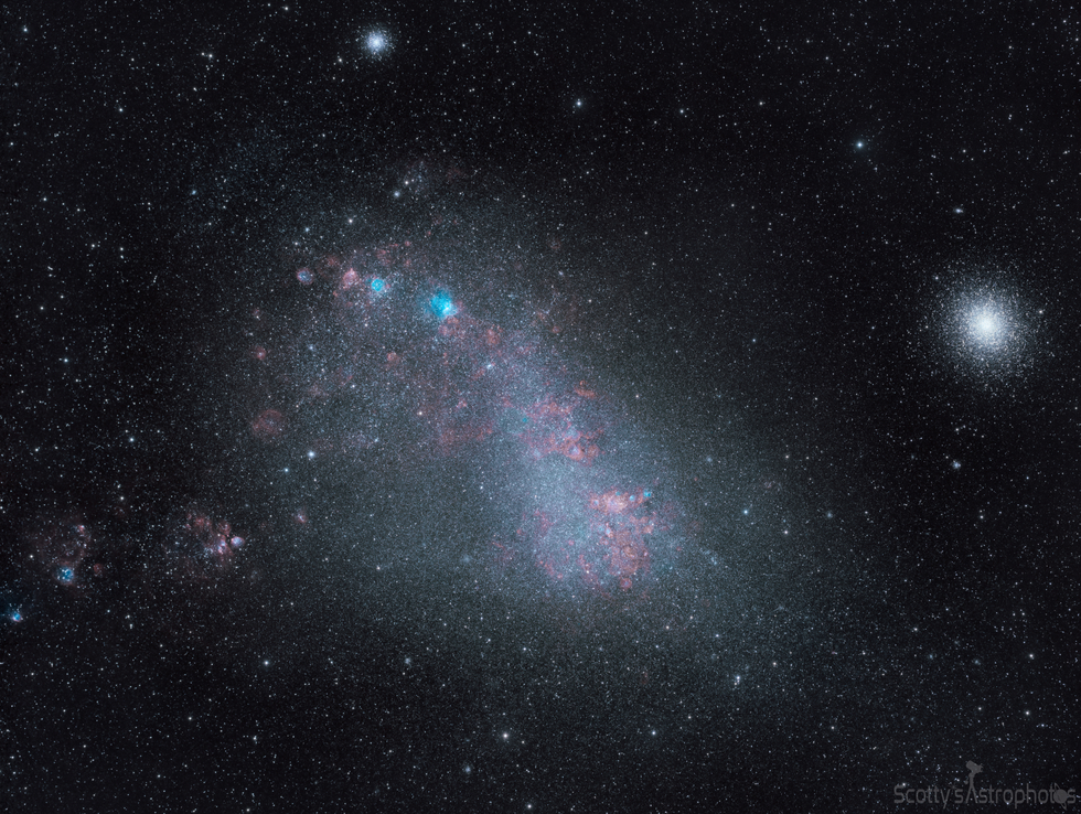 SMC and NGC 104 Area