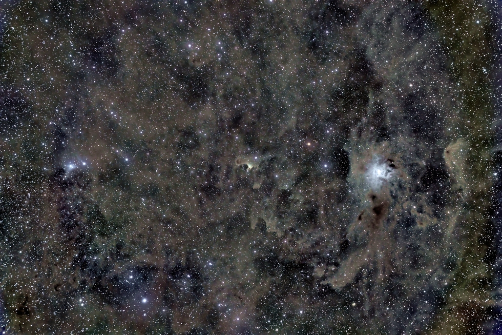 The Iris Nebula, Ghost Nebula, and vdB143