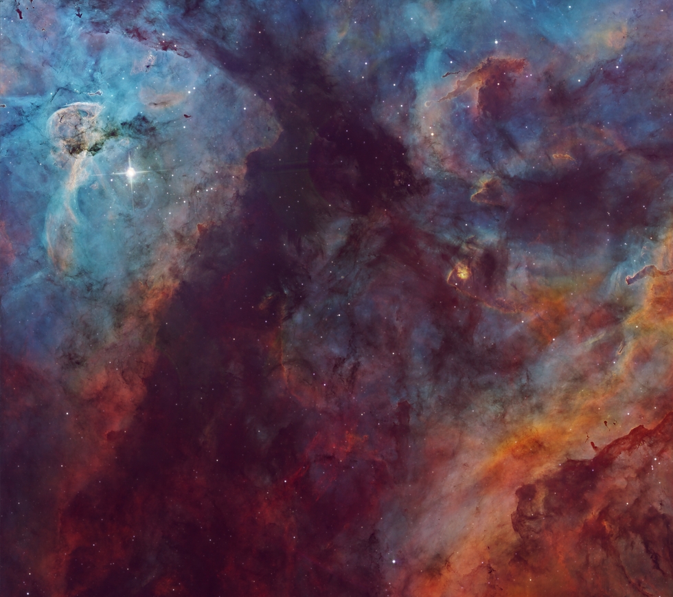 Core of The Carina Nebula