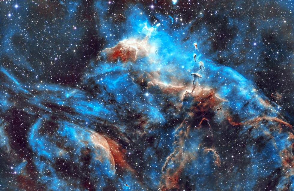 Southern Tadpole Nebula Gum 37