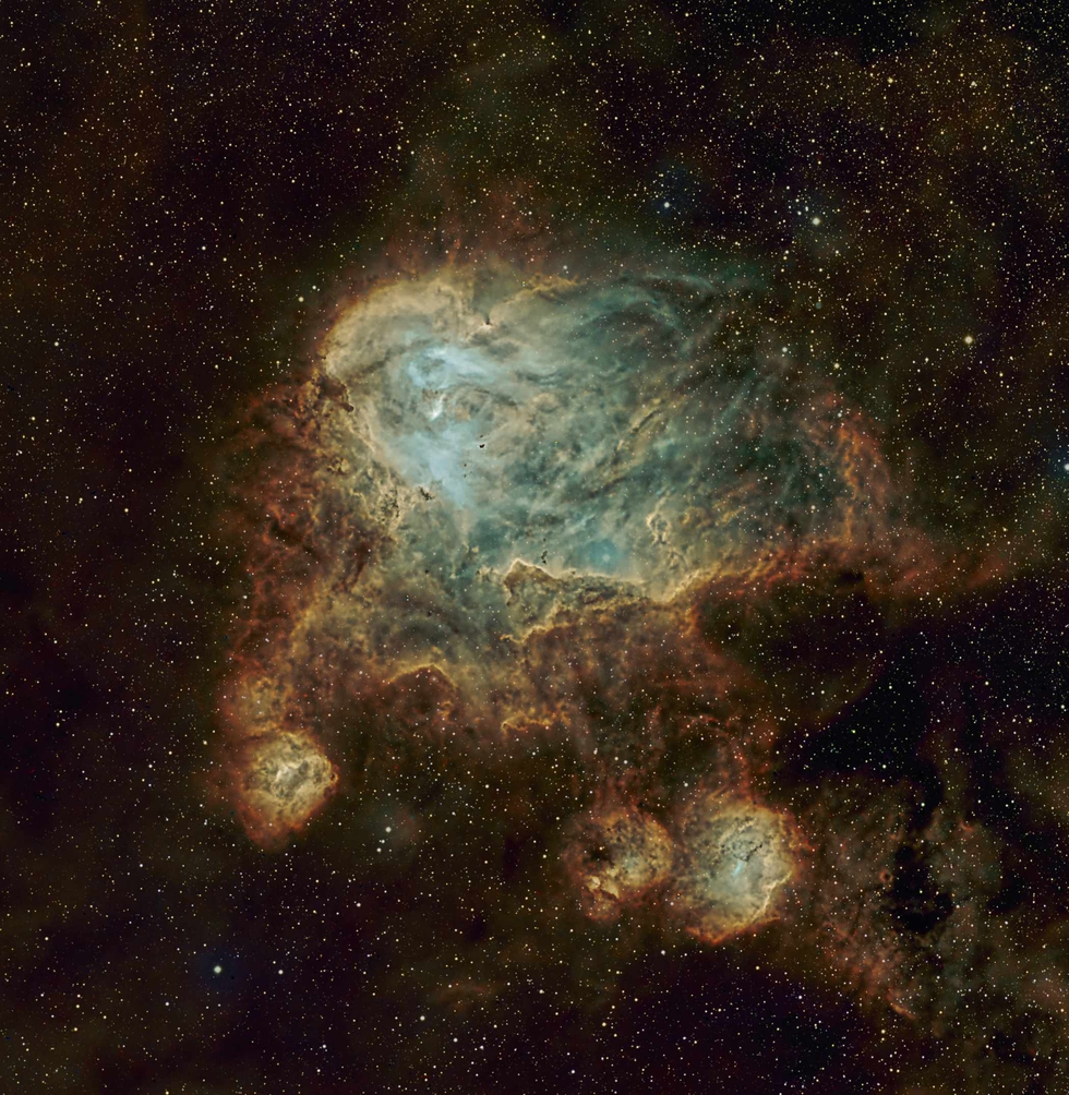 IC2944 Running Chicken Nebula | Telescope Live