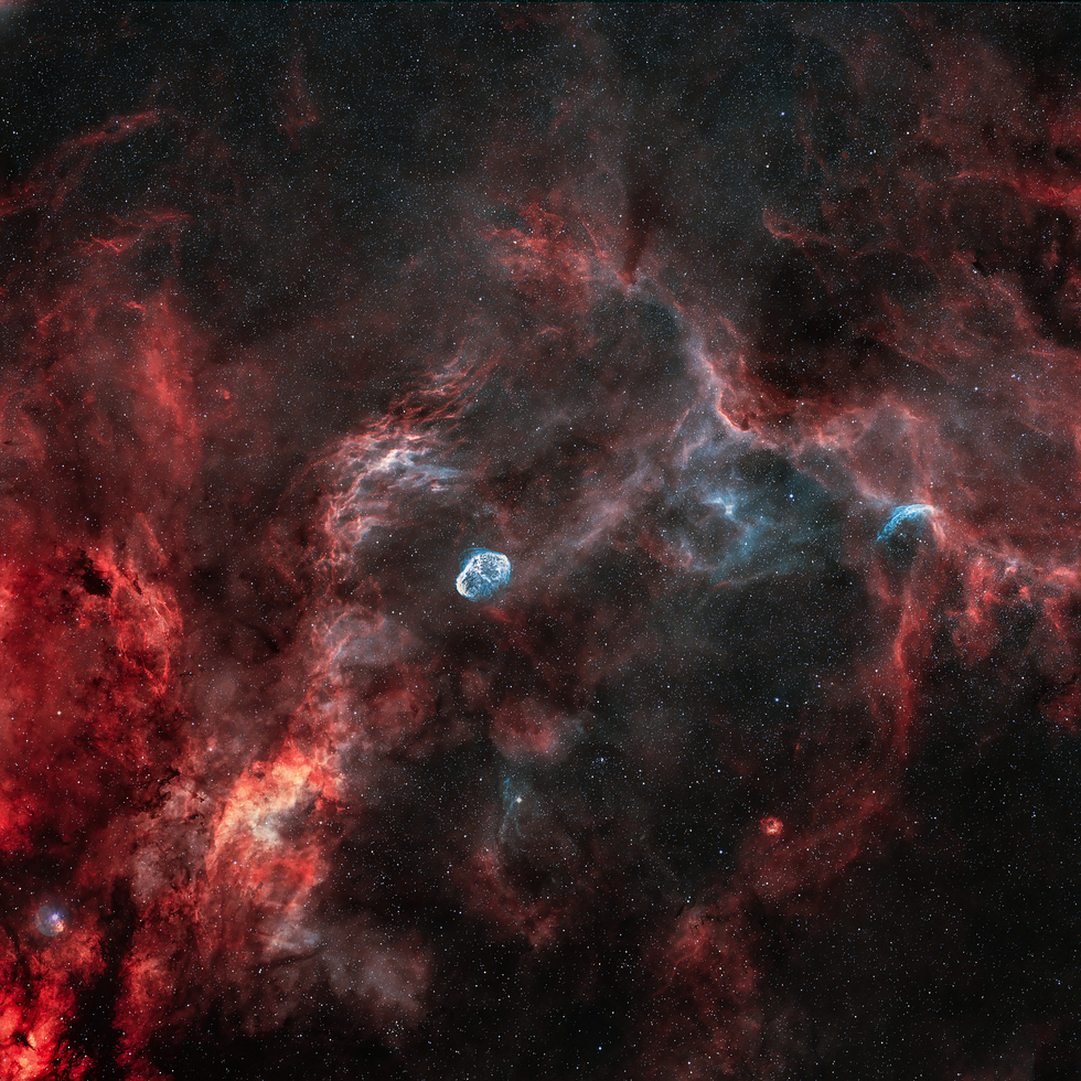 Cresent Nebula Widefield
