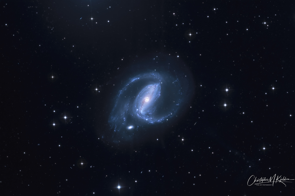 NGC 1097 – A Barred Spiral Galaxy