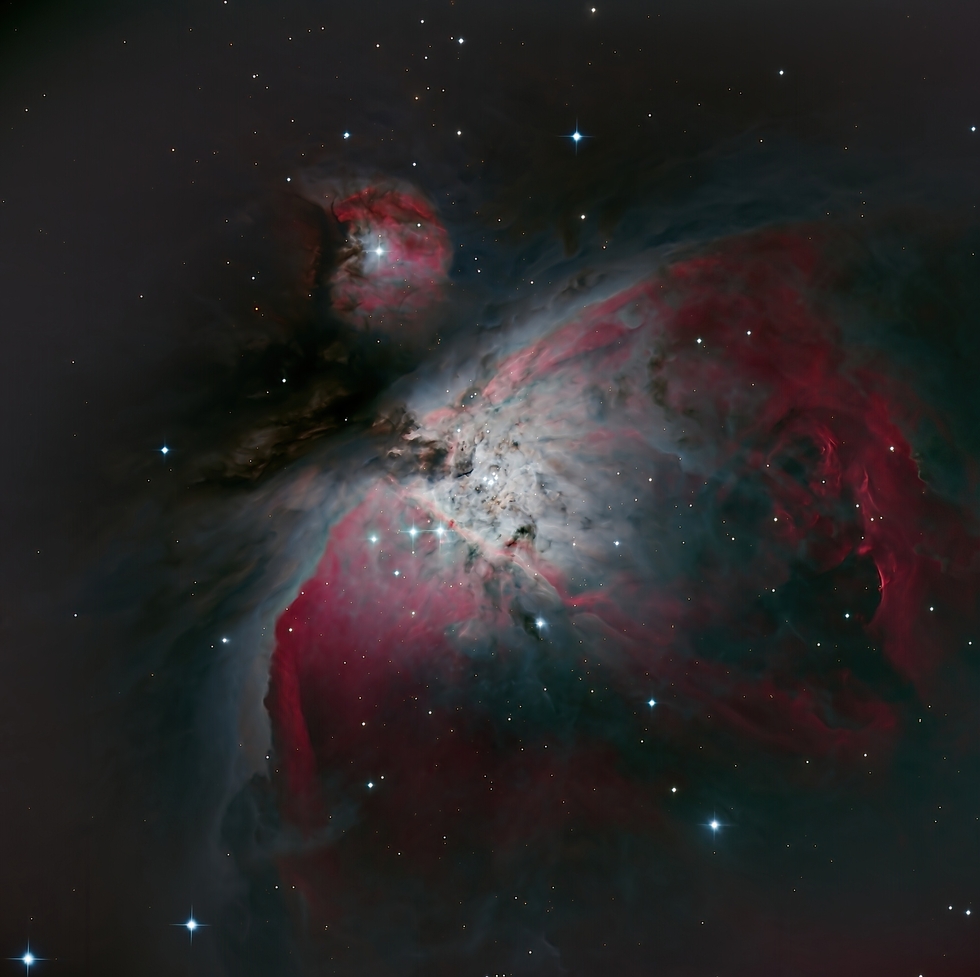 5 Trapezium stars in Orion