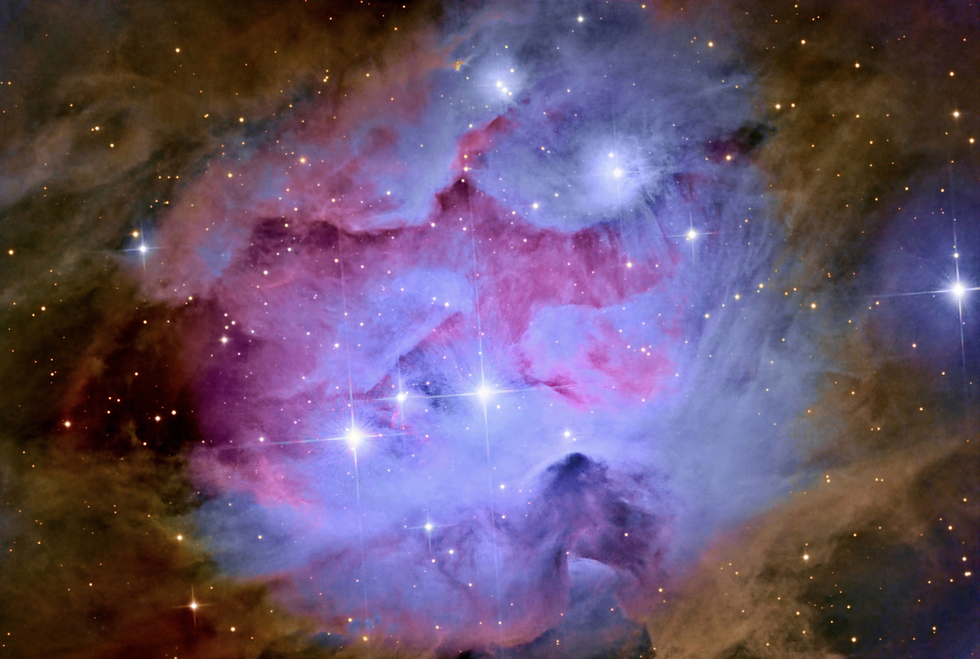 The Running Man Nebula (Running Through Orion)