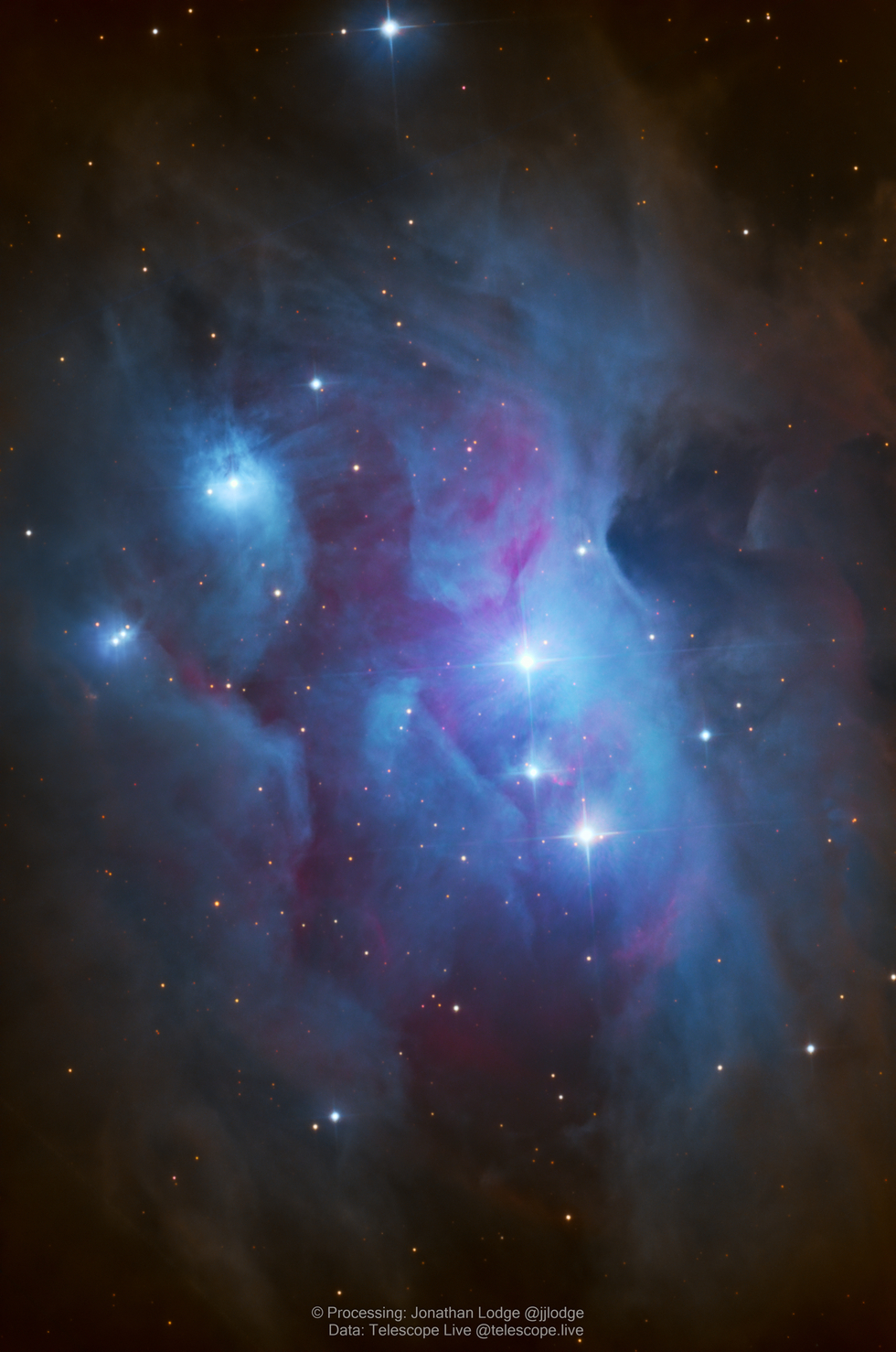 The Running Man Nebula