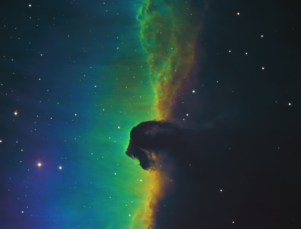 HorseHead Nebula in SHO 