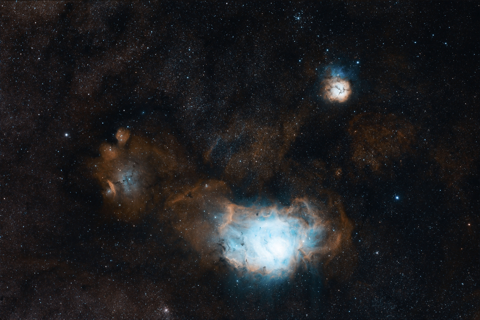 The Sagittarius Triplet