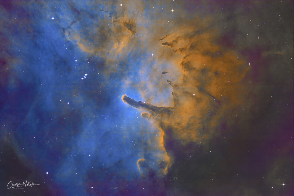 NGC 6820 Emission Nebula