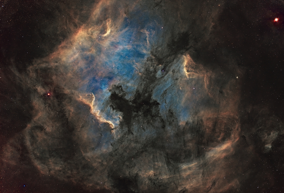 North American Nebula SHO