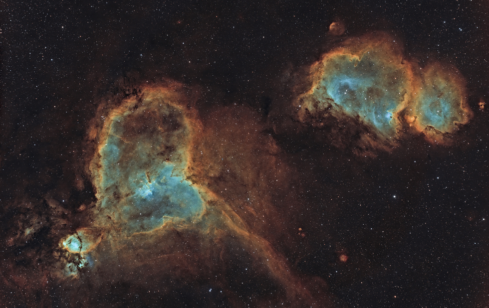 Heart & Soul Nebula SHO/Foraxx Blend