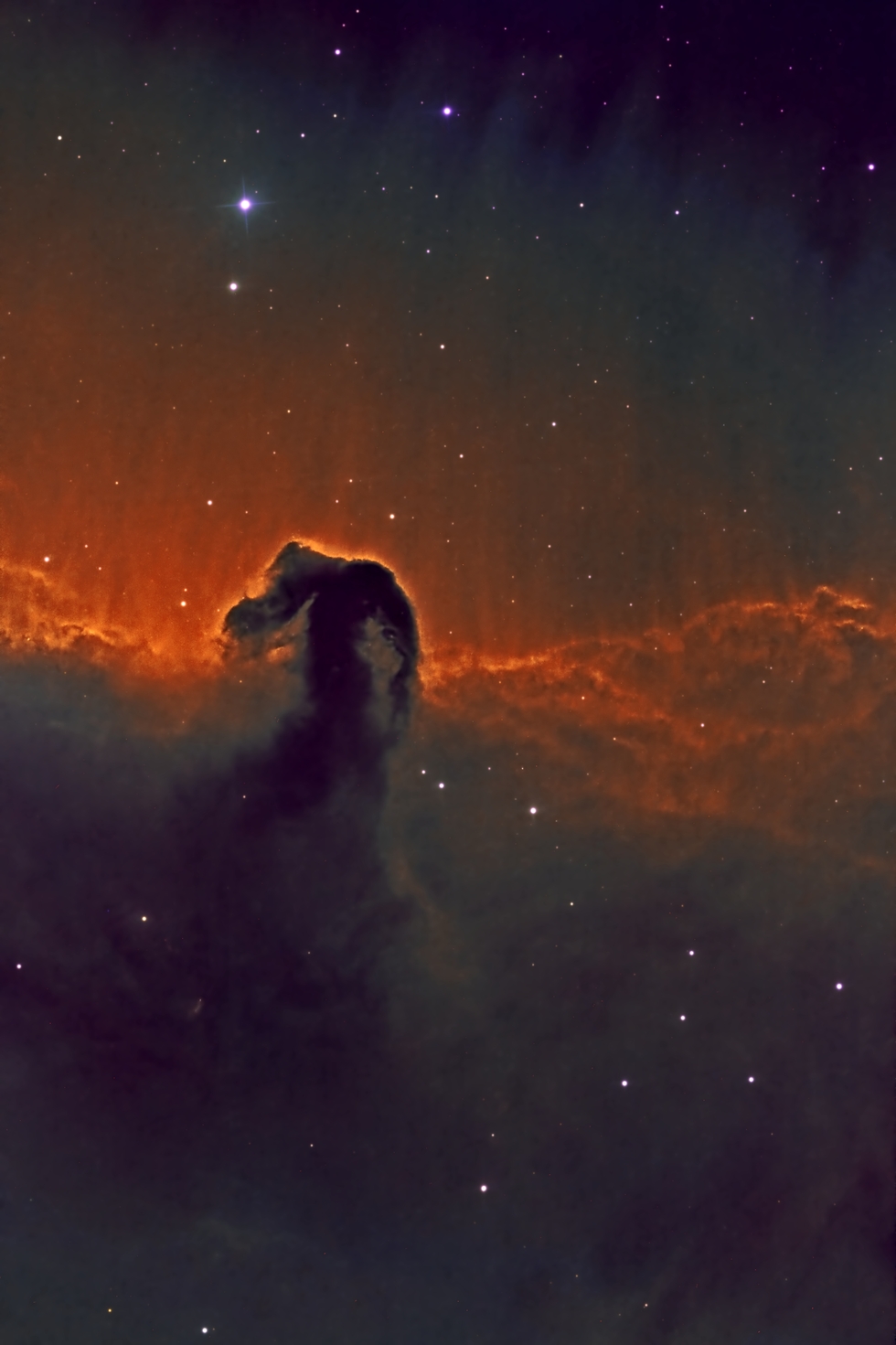Horsehead nebula, SHO