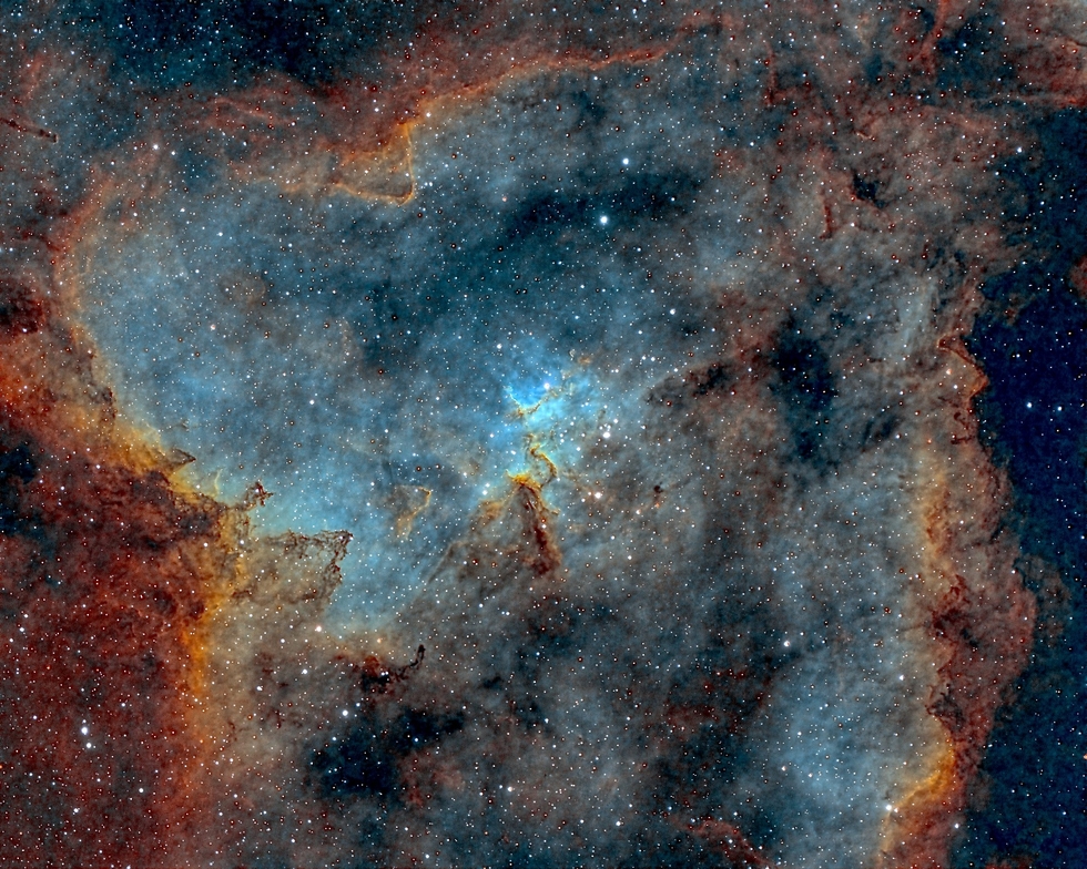 The heart of the Heart Nebula