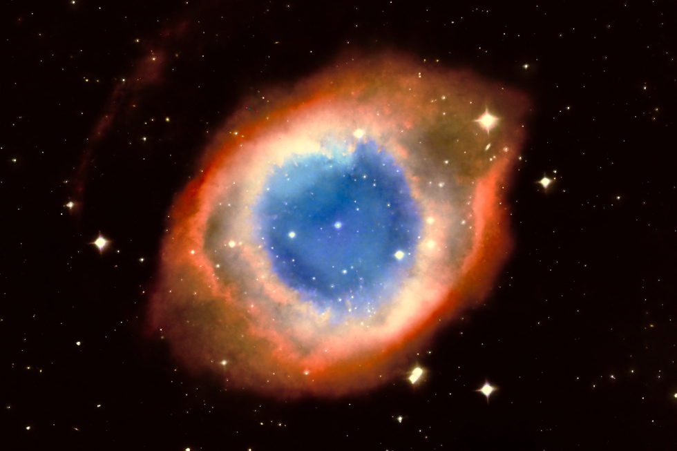 Helix nebula - NGC 7293 - LRGB
