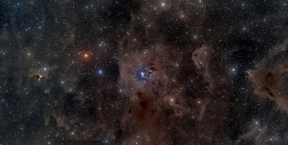 Iris nebula aka NGC 7023 (LRGB)