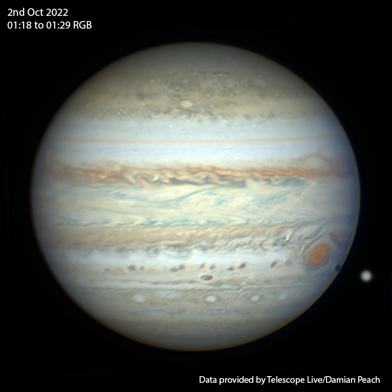 Jupiter 2nd Oct 2022