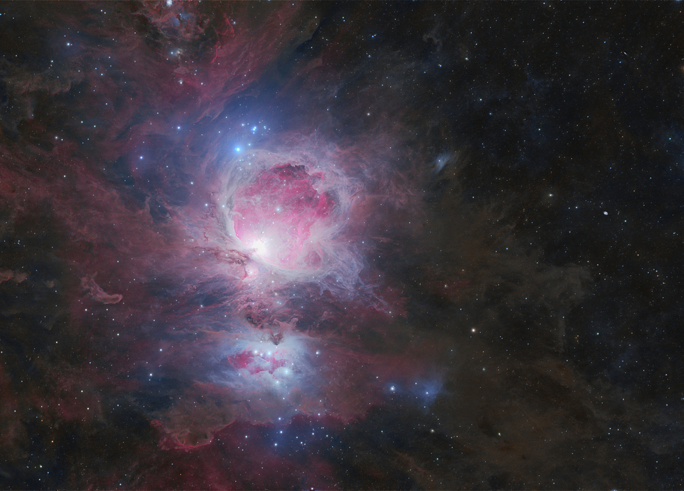 M42 - Orion nebula LRGB