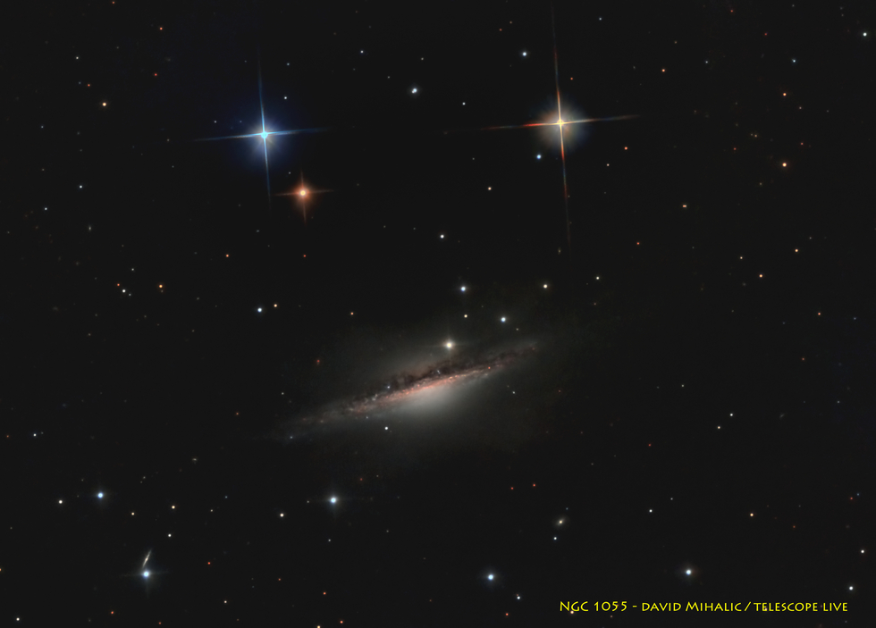 NGC 1055 - galaxy in Cetus